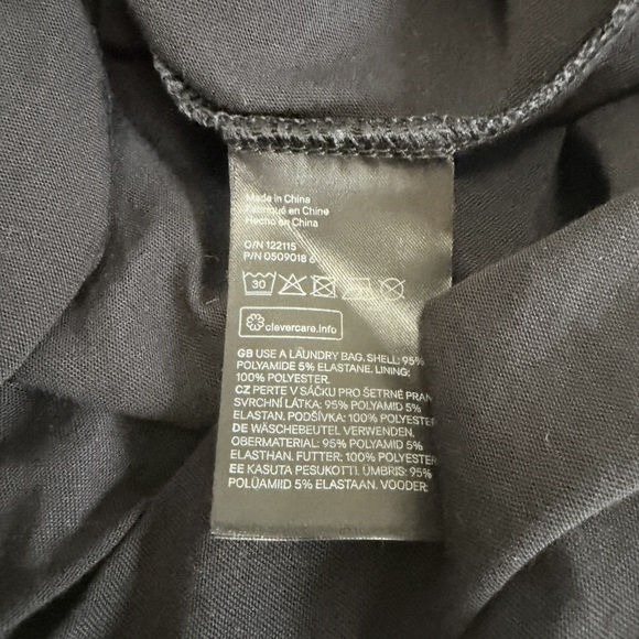 H&M Maternity black lace long sleeve midi dress - Picture 8 of 8